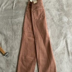 Pilcro Brown The Vintage Straight Jeans